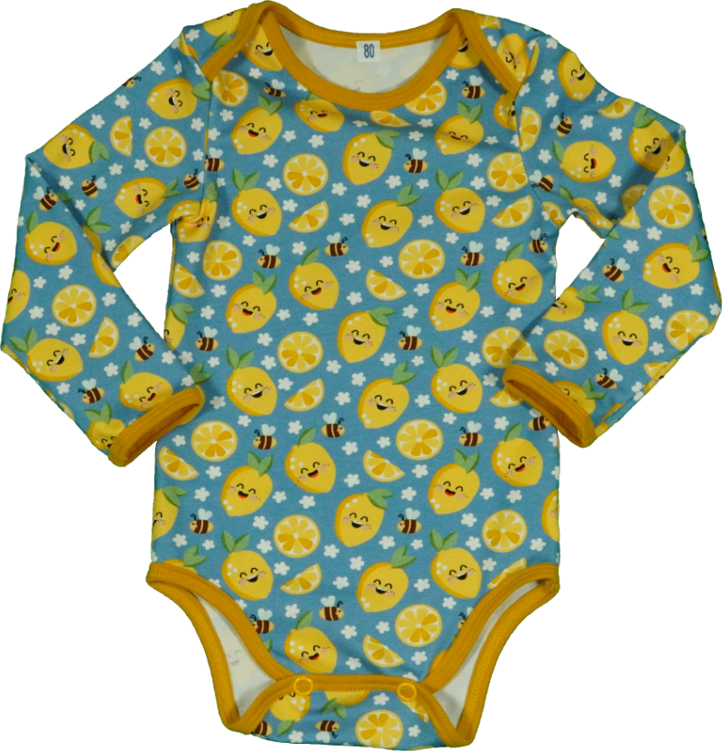 Body mit lachenden Zitronen