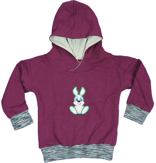 Kapuzenpullover mit Hase