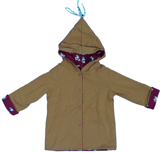 Jacke mit Bärenmuster