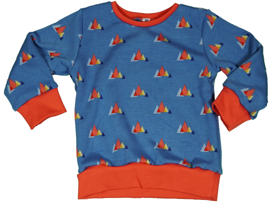 Pullover mit geometrischem Muster