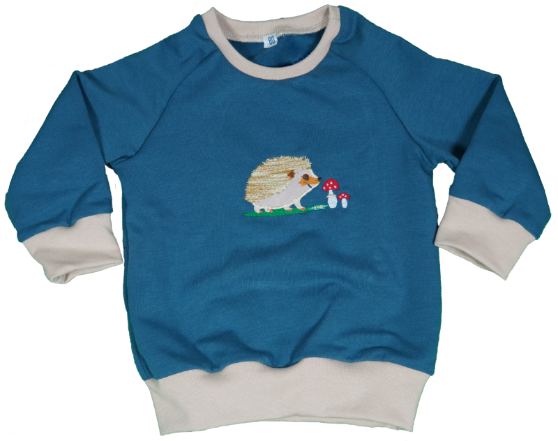 Pullover mit Igel