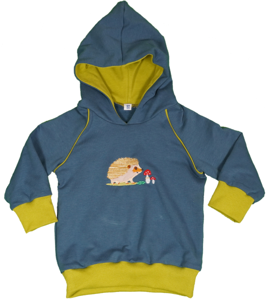 Kapuzenpullover mit Igel