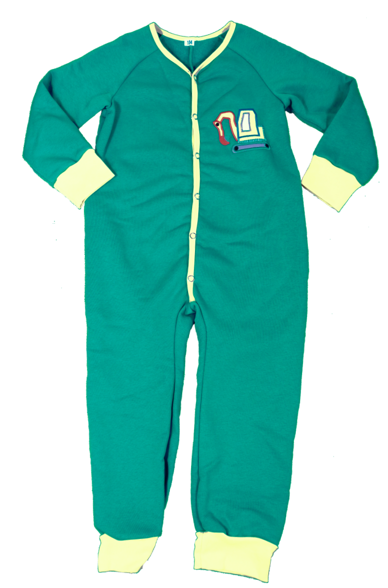 Warmer Überzieher mit Applikation