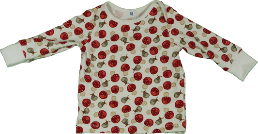 Shirt mit Pilzen und Schnecken