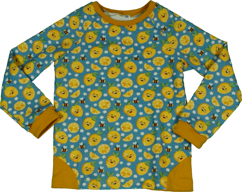 Shirt mit lachenden Zitronen