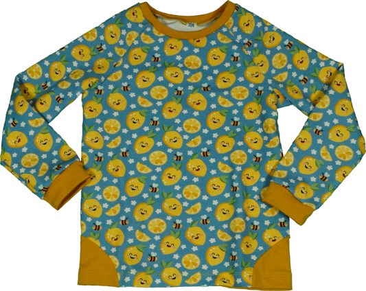 Shirt mit lachenden Zitronen