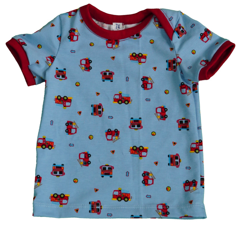 Shirt mit Feuerwehrauto