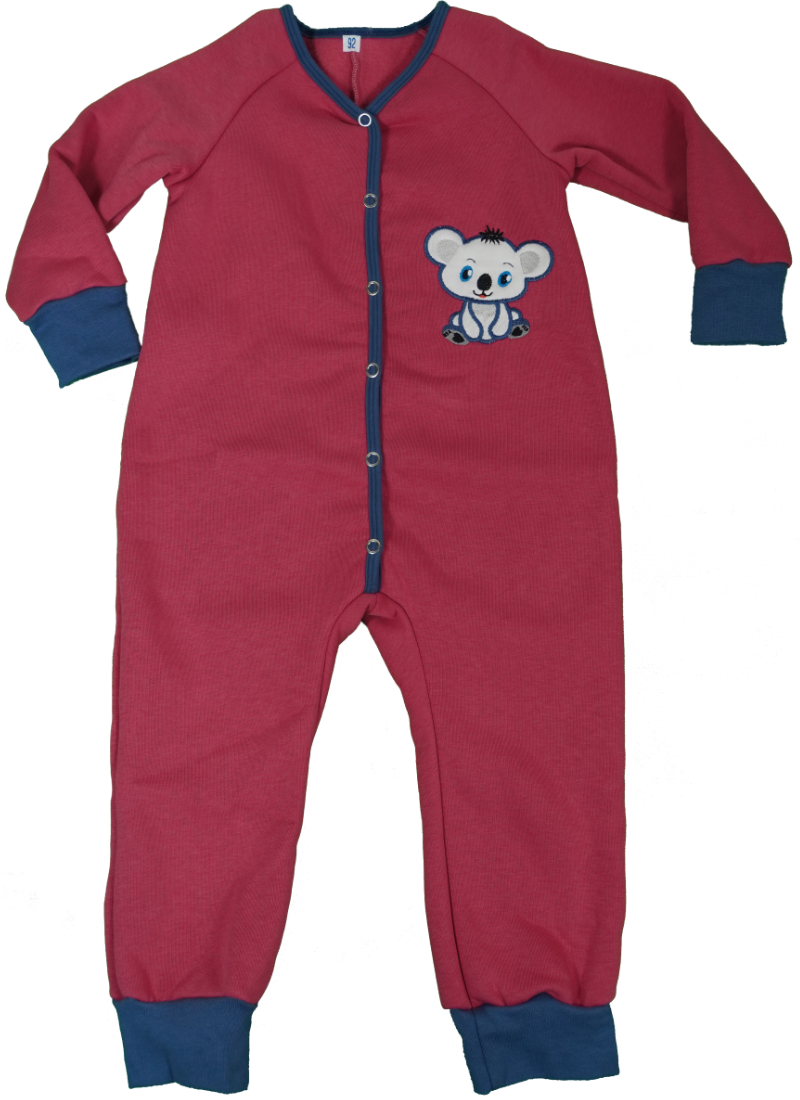 Überzieher mit Stickerei