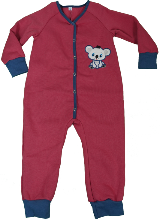 Überzieher mit Stickerei