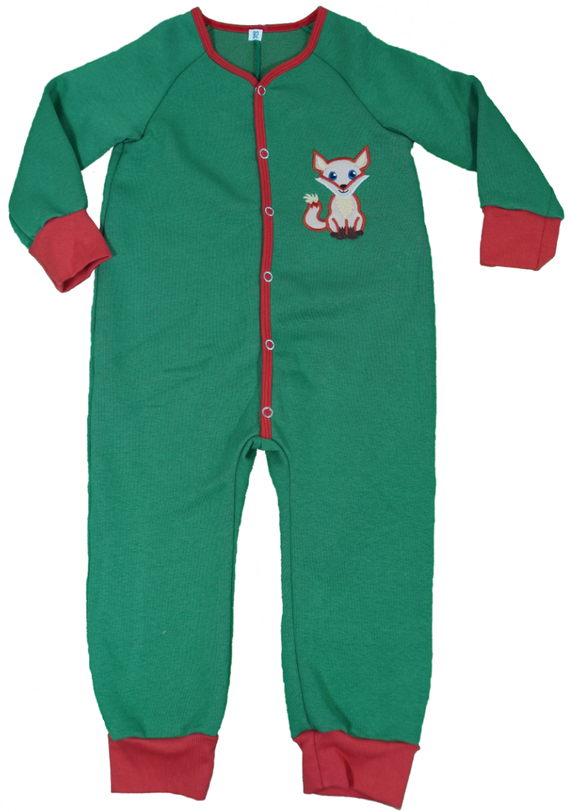 Überzieher mit Stickerei