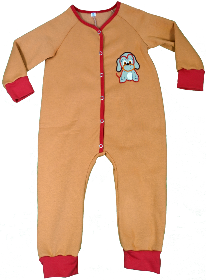 Überzieher mit Stickerei