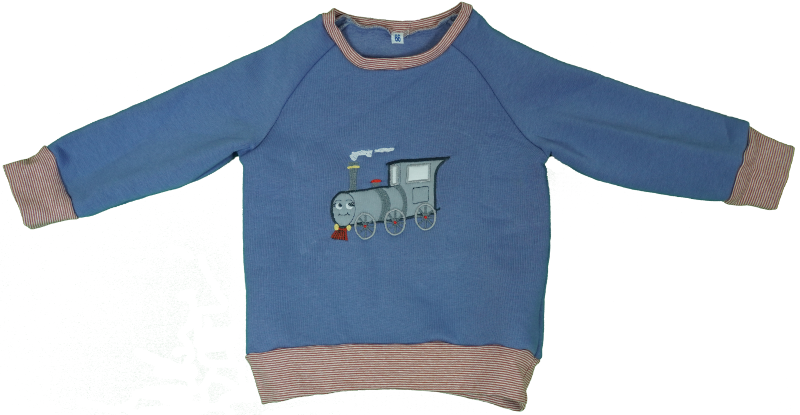 warmer Pullover mit Applikation