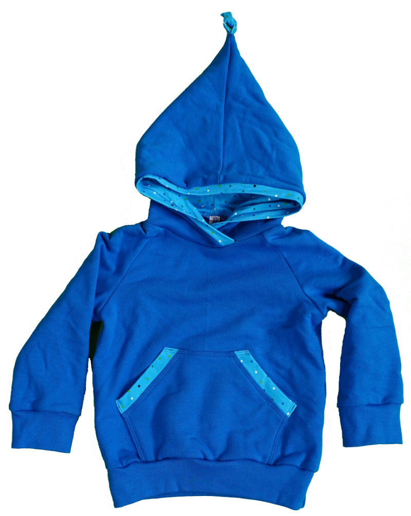 Kapuzenpullover blau