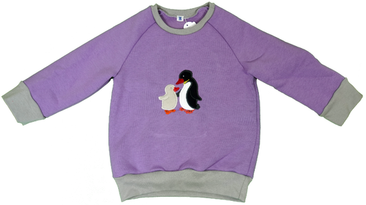 warmer Pullover mit Applikation