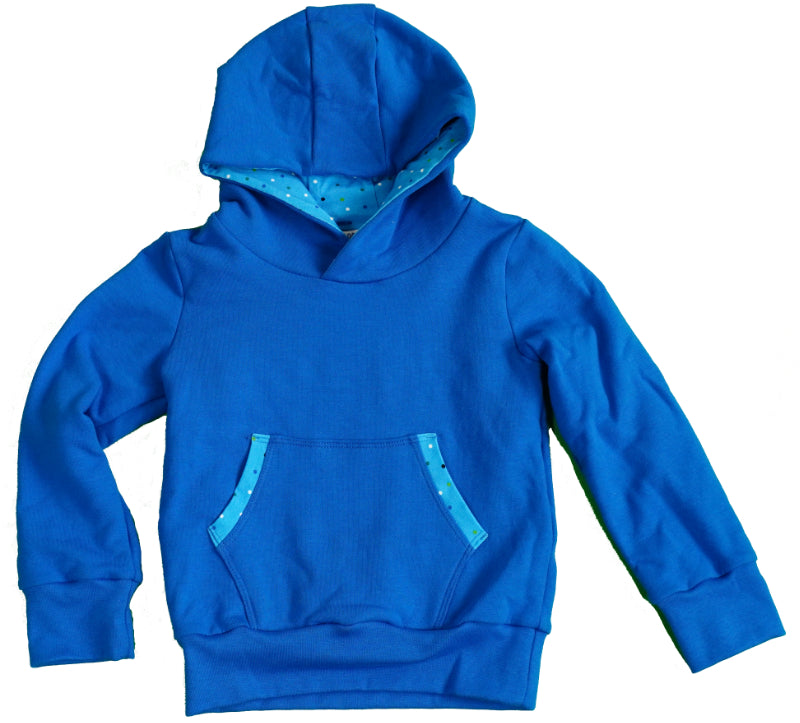 Kapuzenpullover blau