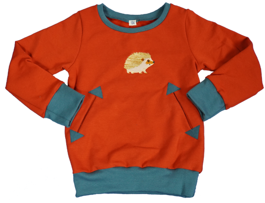 Pullover mit Igel