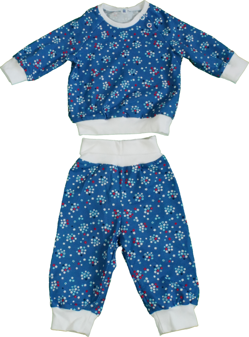 Ensemble mit Blümchen