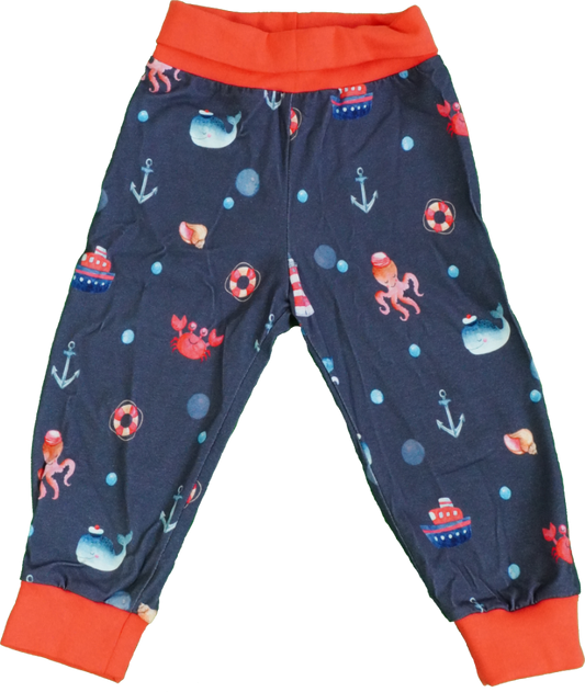 Hose mit Meerestieren