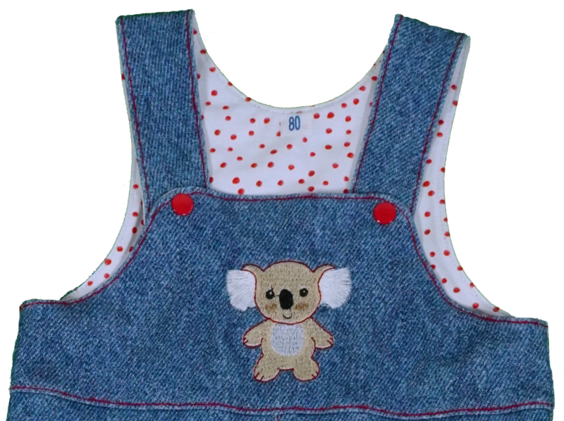 Latzhose mit Koalabär