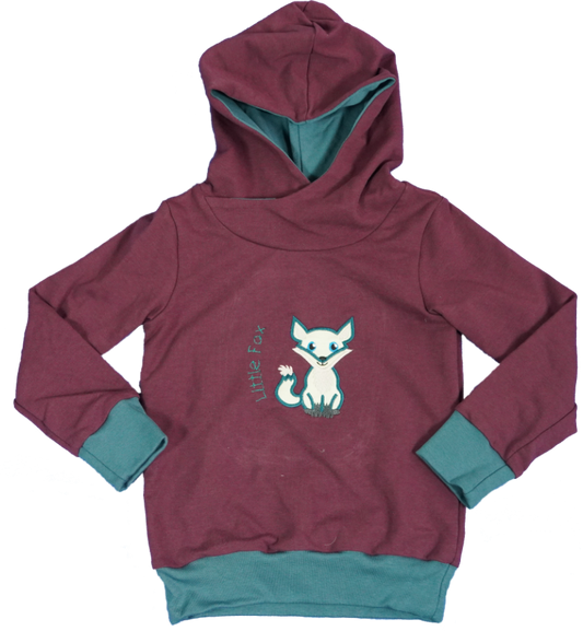 Kapuzenpullover mit Fuchs