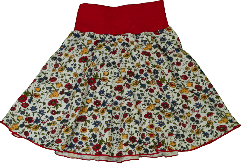 Jupe mit Blumenmuster
