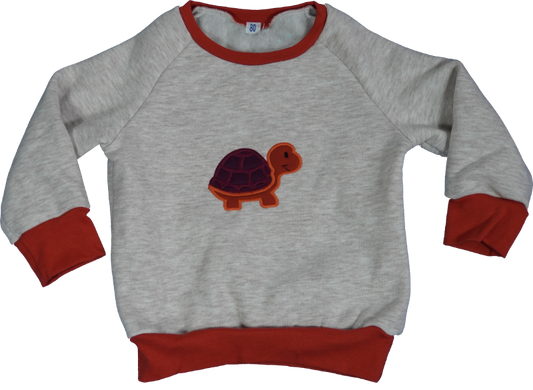 Pullover mit Schildkröte