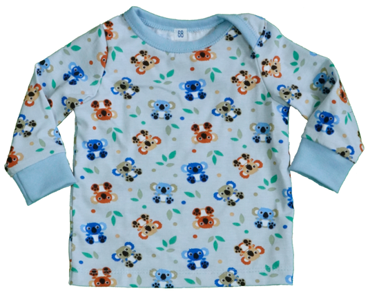 Shirt mit bunten Koalas