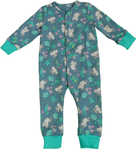 Strampler mit Elefanten